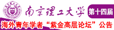 操B视频黄片南京理工大学第十四届海外青年学者紫金论坛诚邀海内外英才！